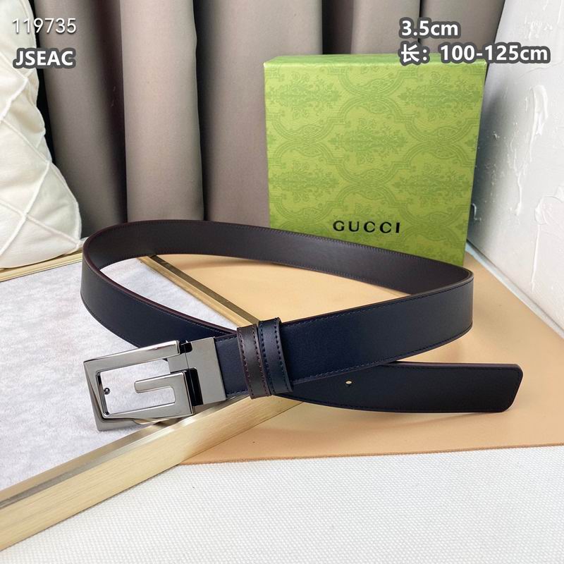 Gucci belt 35mmX100-125cm 8L03